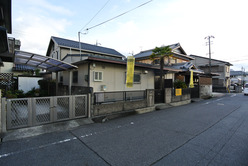 スッキリとした平屋で